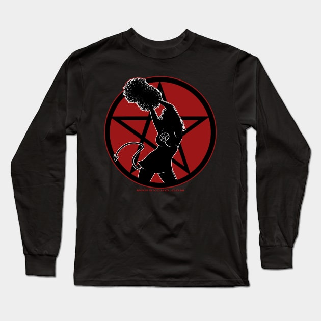 Pagan Cheerleader Long Sleeve T-Shirt by mrpsycho